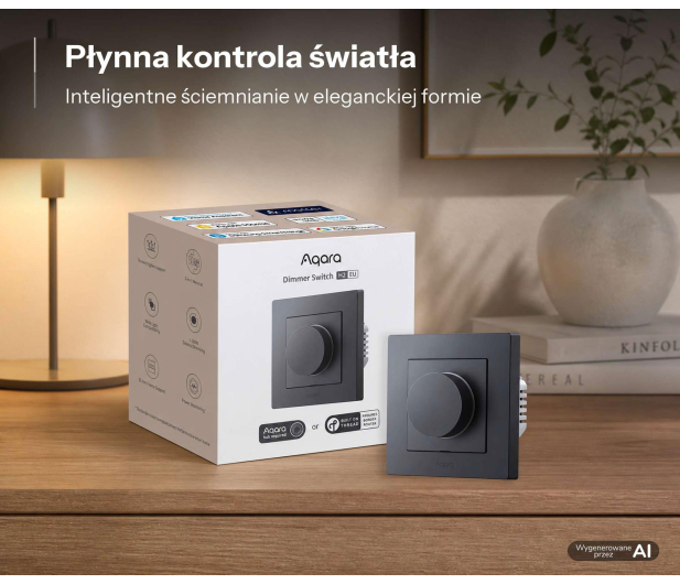 Aqara Aqara Dimmer Switch H2 EU Szary - 1486086 - zdjęcie 3